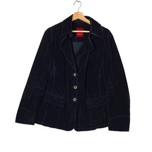 Bianca | Brushed Cotton 3-button Jacket Pockets